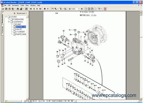 hitachi spare parts catalog